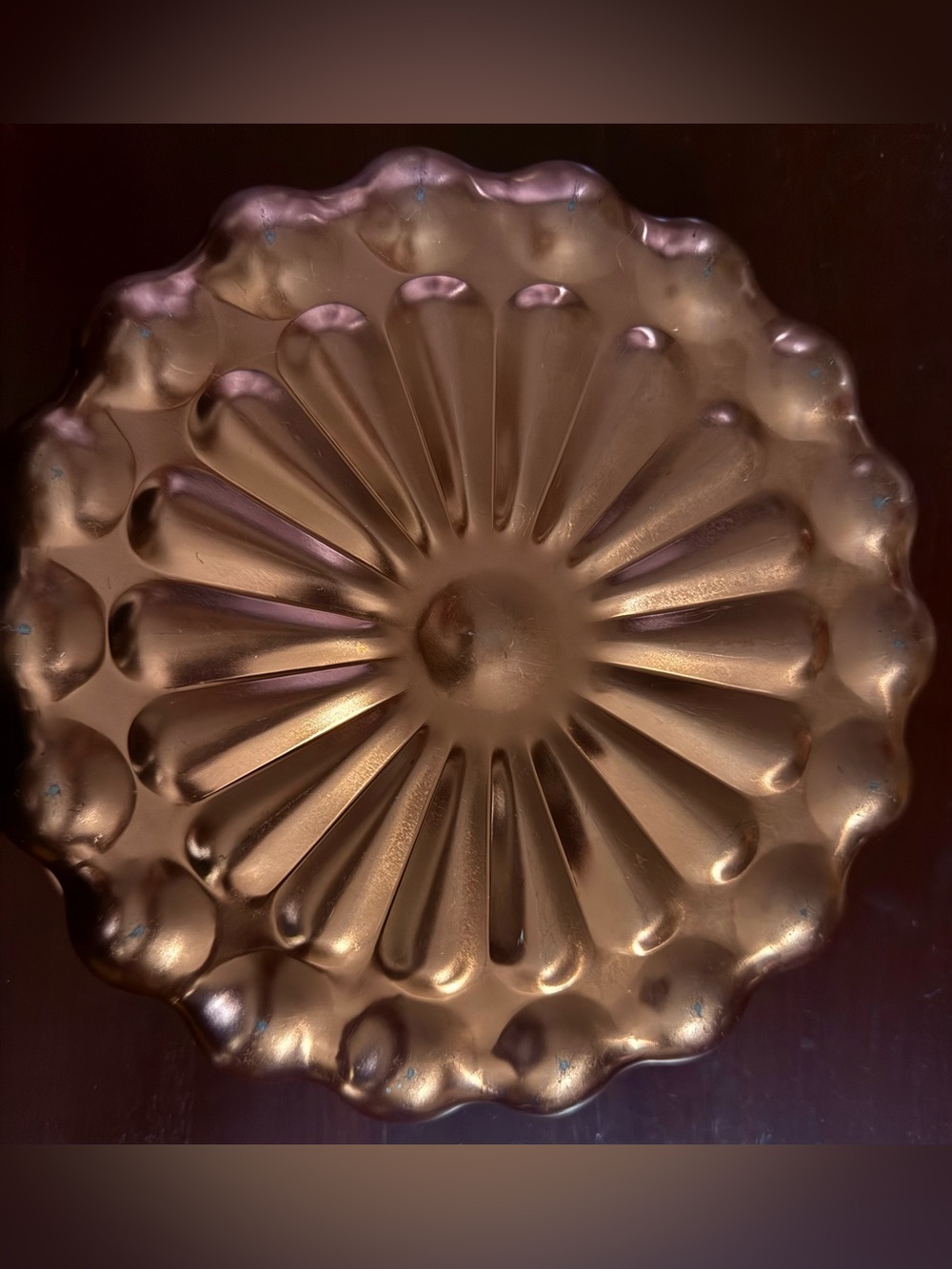 Vintage Copper Baking Mold